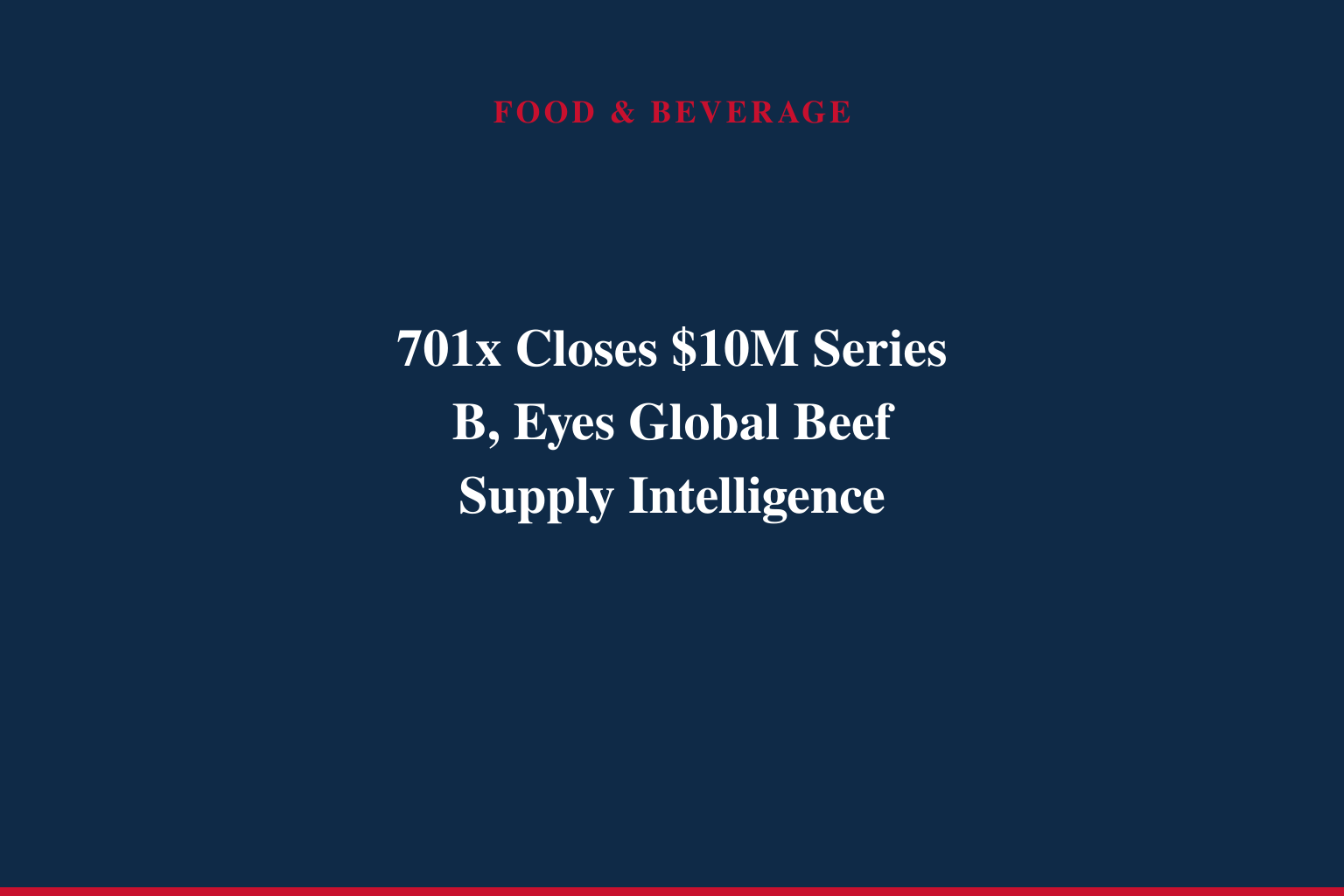 701x Closes Oversubscribed Series B and Launches Global Expansion