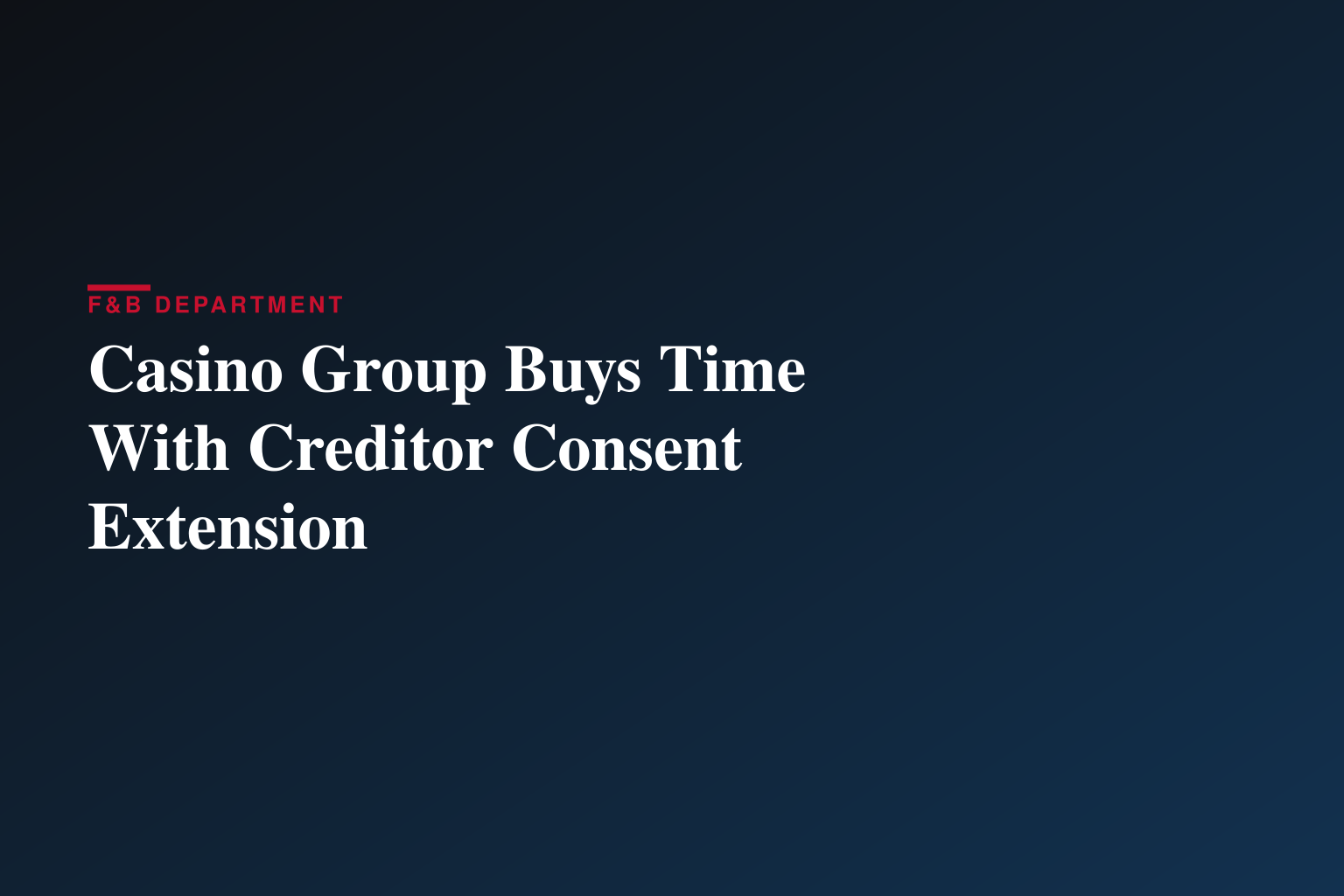 Communication du groupe Casino 