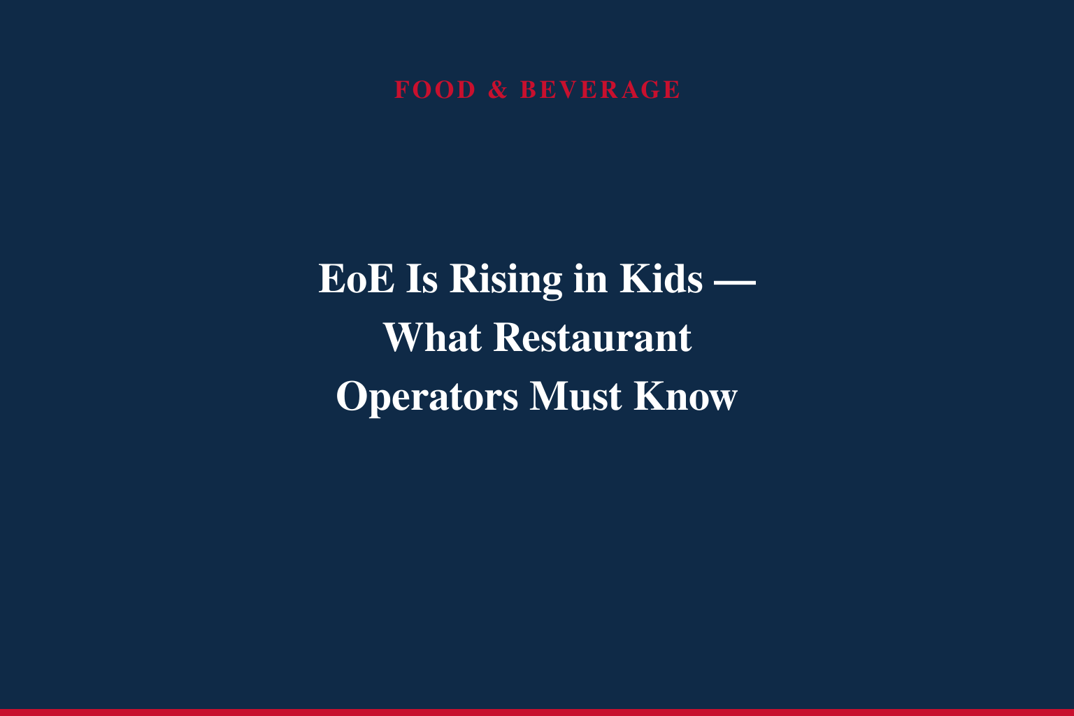 For Years, Doctors Thought It Was 'Just a Stomach Bug.' The Real Diagnosis Was EoE, a Disease Making It Painful to Eat.