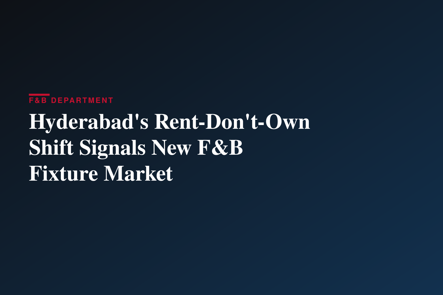 Hyderabad Sees Surge in Dining Table Rentals in 2026 as Salaried IT Professionals Reject ₹45,000 EMI Lock-Ins for ₹1,400/Month Plans From Rentomojo