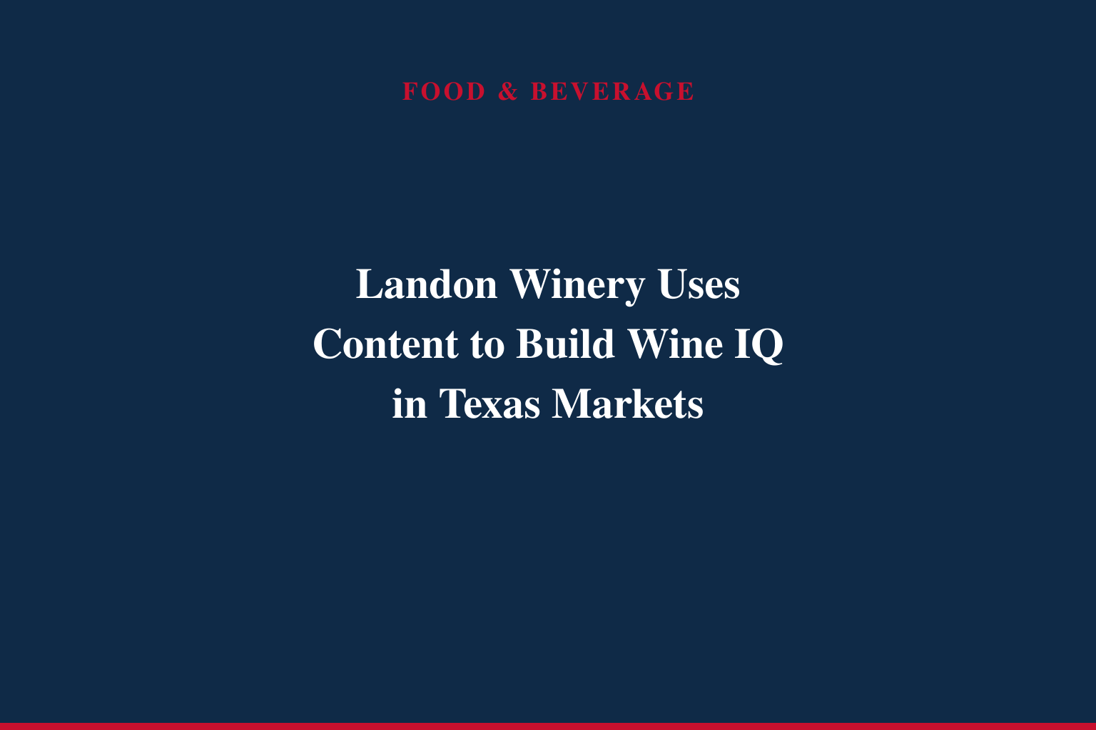 "Mr. Wine of Texas" Bob Landon Breaks Down Wine Aromas for HelloNation