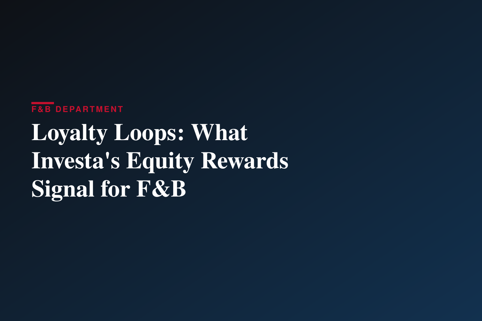 Investa Launches 'Robin Hood' Rewards Initiative for Users to Share in Its Future Success