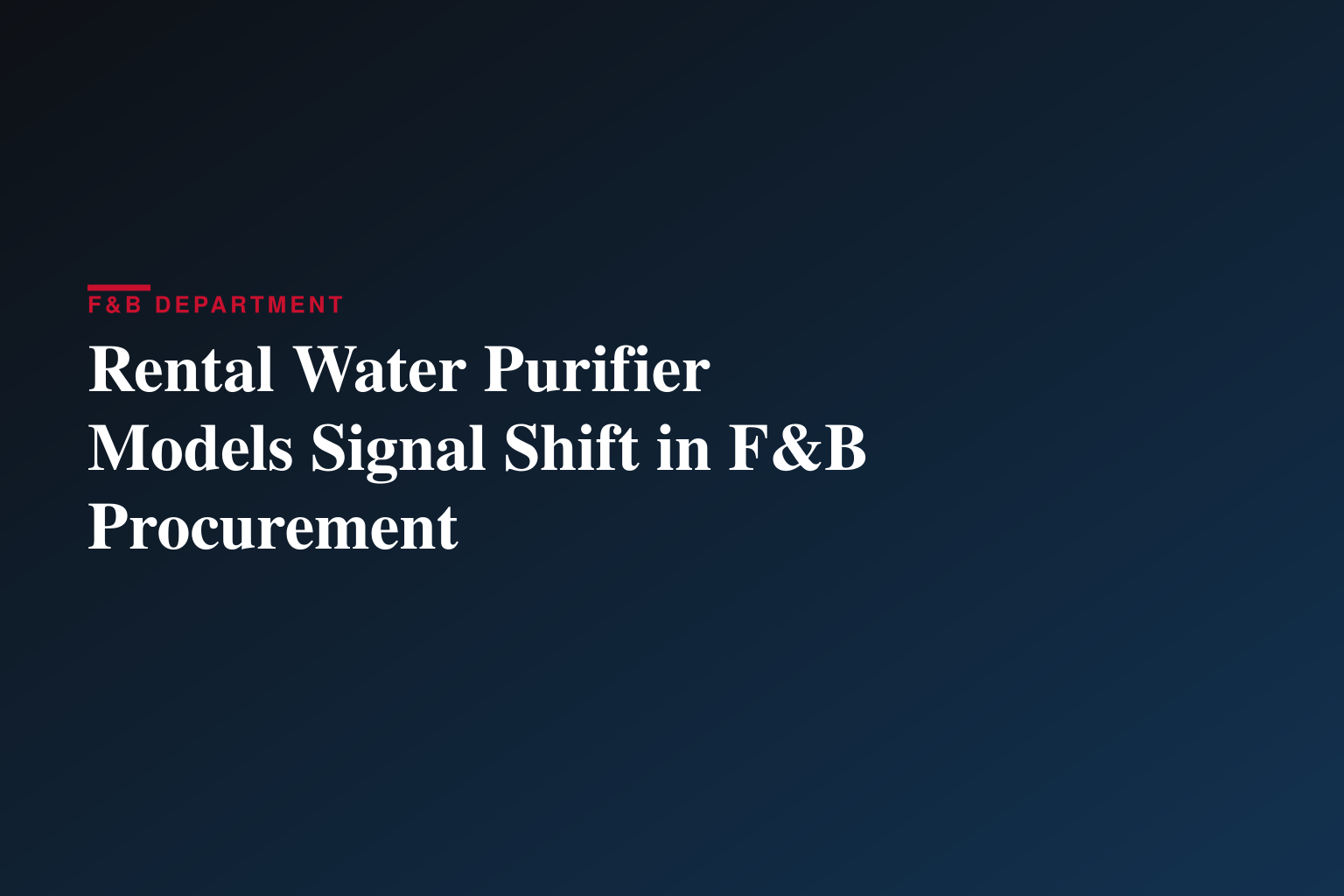 Rent Water Purifier in Delhi and Mumbai Gains Traction as Rentomojo Highlights Shift Away from High Upfront Costs and AMC Burden 2026