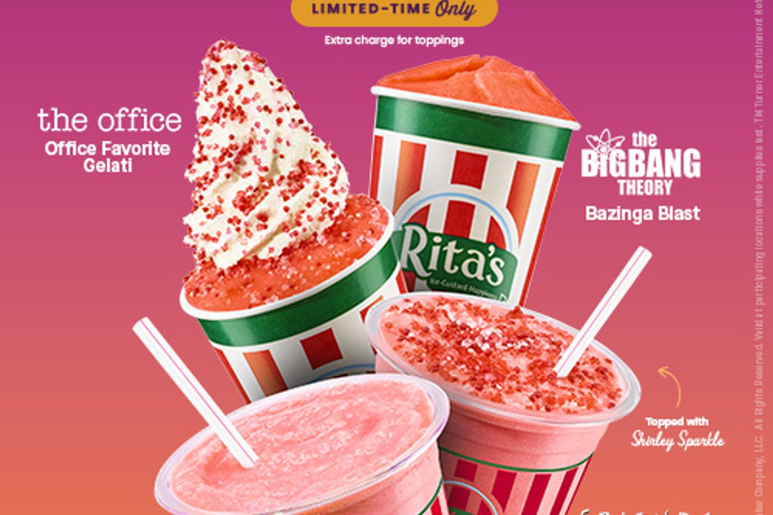 Your Favorite Comfort Comedy Just Got Sweeter: Rita's and TBS Launch "A Shirley Good Time"