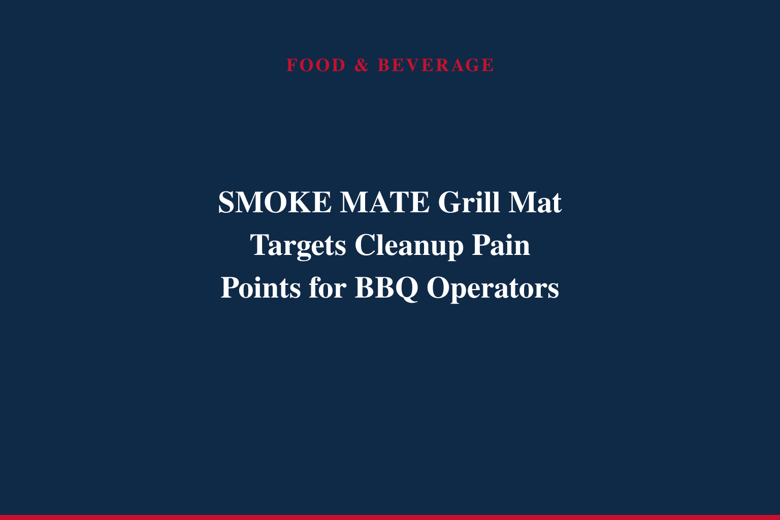 An InventHelp 123Invent Client Develops Specially Designed Grill Mat (HOF-903)