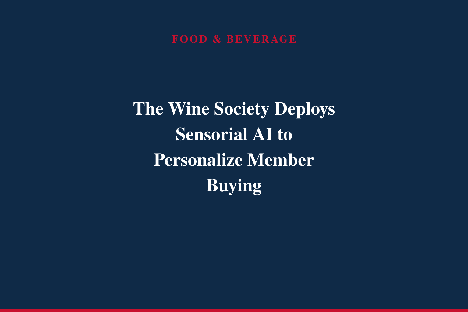 The Wine Society announces partnership with Preferabli