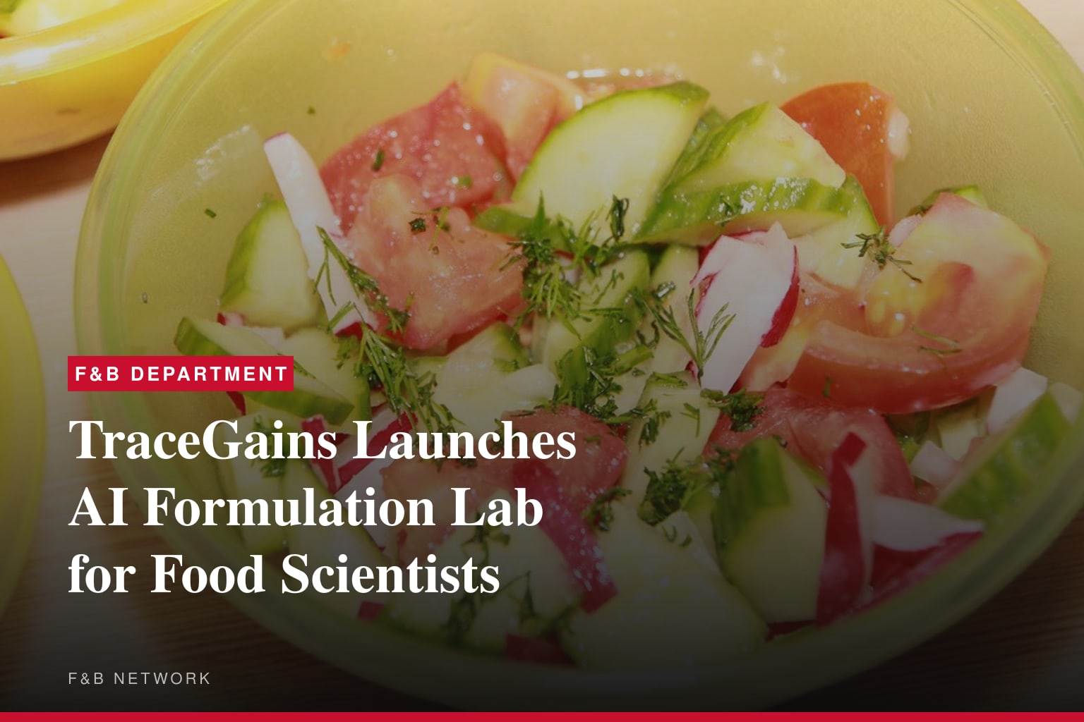 TraceGains Unveils Formula AI, an AI-Powered Laboratory and Workspace for Food Scientists